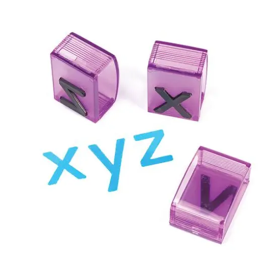 Educational Insights&reg; See and Stamp&trade; Lowercase Alphabet Transparent Stamps {4}