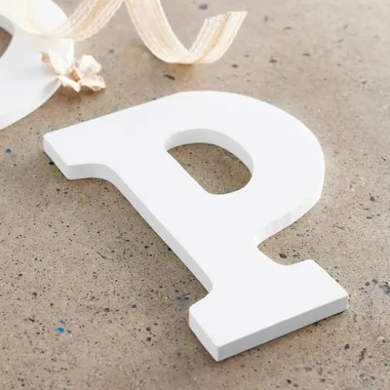 9" White MDF Whimsy Letter by Make Market&reg; P {3}