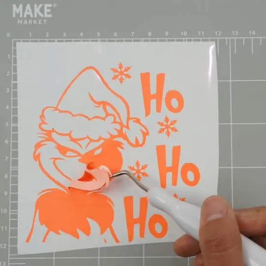 Solid Permanent Vinyl by Make Market® Matte Atomic Orange {4}