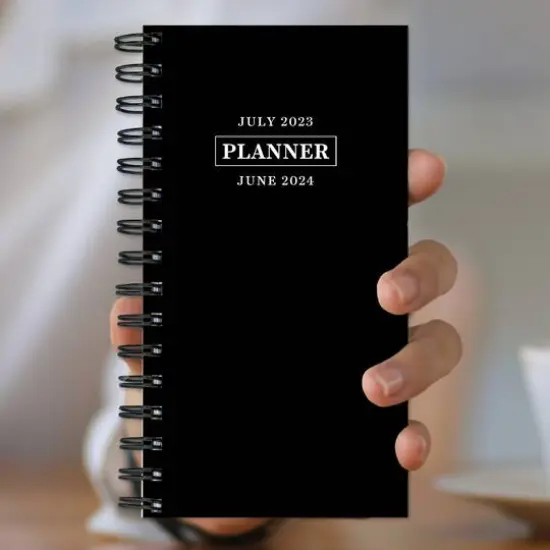 TF Publishing 2023 -2024 Black Night Small Weekly Monthly Planner {7}