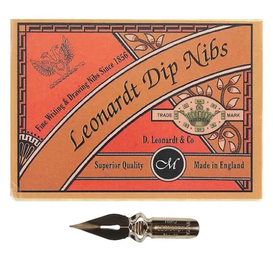 Manuscript Leonardt Copperplate Crown Dip Nibs, 100ct. {1}