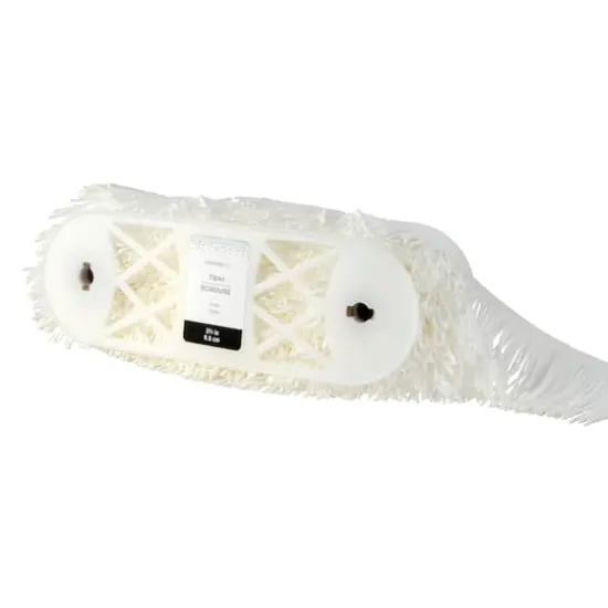 3.75" Flocked Fringe Trim by Celebrate It&reg; White {4}