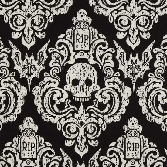 DII&reg; Graveyard Damask Embellished Dinner Napkins, 6ct. {5}