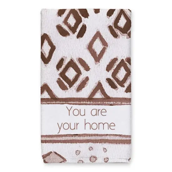 Deep Red You Are Home Tea Towel Set {3}