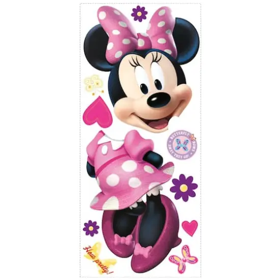 RoomMates Disney&reg; Minnie Bow-Tique Peel & Stick Giant Wall Decals {3}