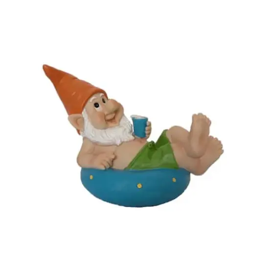 6" Gnome With Floaty {1}