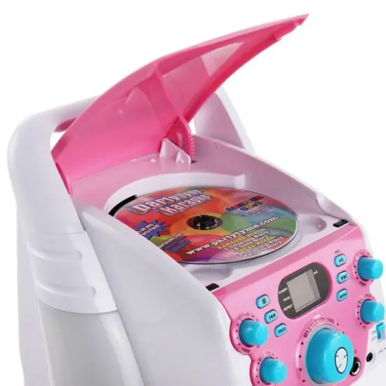 Hatchimals Colorful Flashing Lights Karaoke Machine {4}