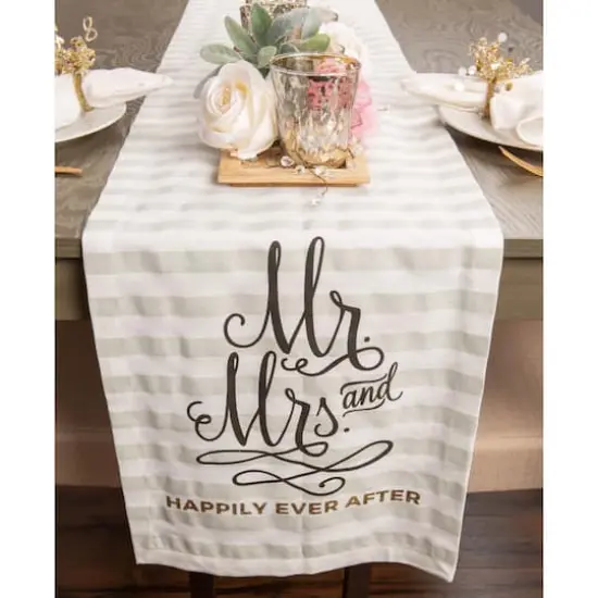 72" Mr. & Mrs. Table Runner {5}