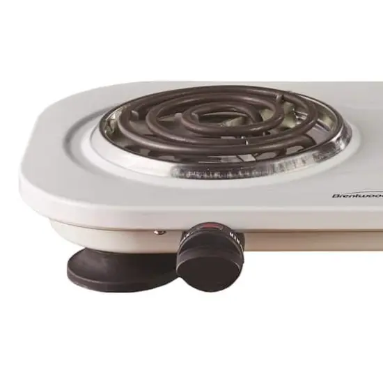 Brentwood 1500W Double Electric Burner {4}