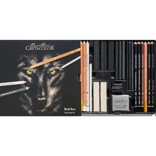 Cretacolor&reg; Wolf Box Drawing Set {1}