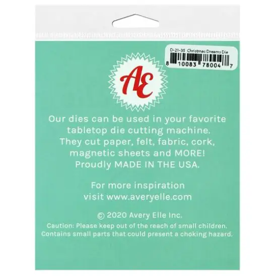 Avery Elle Elle-Ments Christmas Dreams Die Set {3}