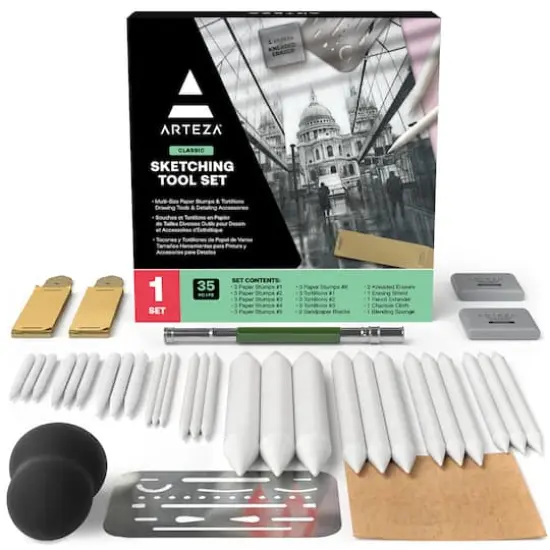 Arteza&reg; 35-Piece Sketching Tool Set {1}