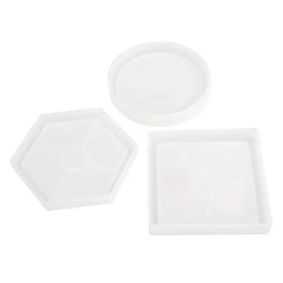 Silicone Coasters Molds by Craft Smart&reg; {4}