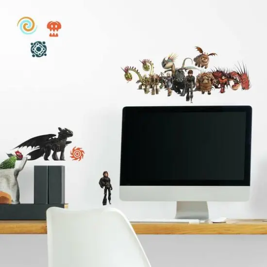 RoomMates How to Train Your Dragon: The Hidden World Wall Decals {5}