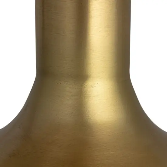 Hello Honey&reg; Gold Elegant Metal Round Side Table {3}