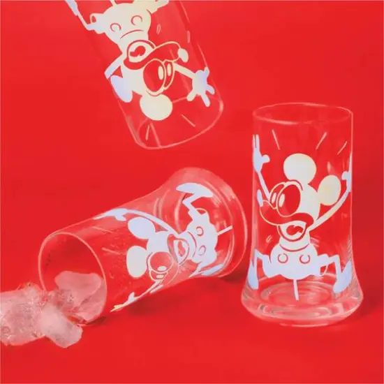 18.5oz. Disney&reg; Mickey Mouse Yikes Highball Glasses, 4ct. {5}