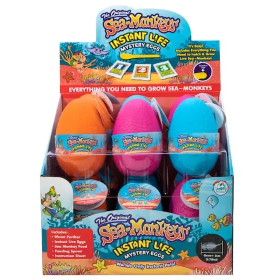Sea-Monkey Mystery Eggs Instant Pet Set {1}