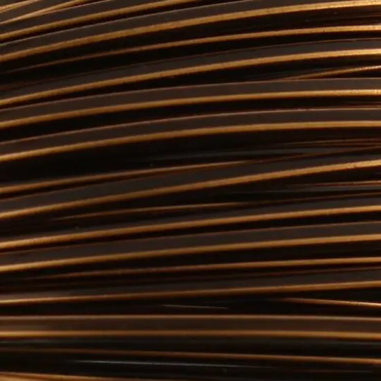 The Beadsmith&reg; Wire Elements&trade; 18 Gauge Tarnish Resistant Square Soft Temper Wire, 7yd. Vintage Bronze {9}