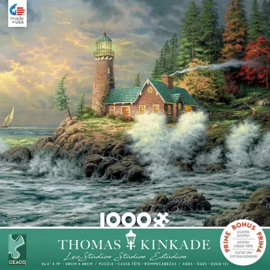 Assorted Thomas Kinkade 1,000-Piece Jigsaw Puzzle {7}