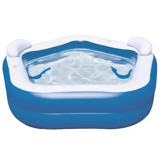 Bestway&reg; H2OGO!&reg; 7ft. Family Fun Inflatable Kiddie Pool {5}