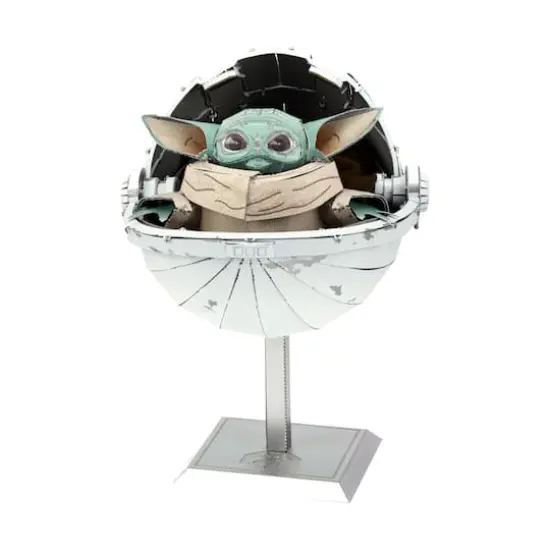 Metal Earth Premium Series ICONX 3D Metal Model Kit - Star Wars The Mandalorian - The Child {1}