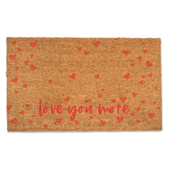 Love You More 30" x 18" Door Mat {1}