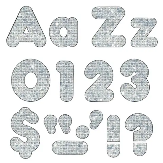Trend Enterprises&reg; Sparkle Casual Combo Ready Letters&reg; {1}