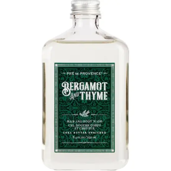 European Soaps Bergamot & Thyme Hair & Body Wash, 250mL {1}