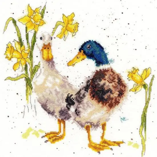 Bothy Threads Ducks And Daffs Counted Cross Stitch Kit {1}