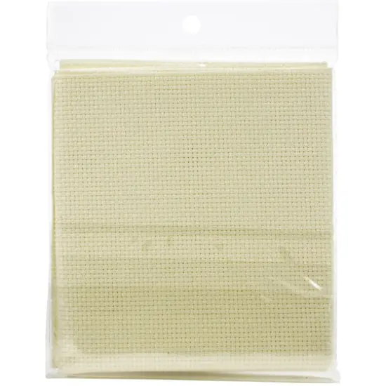 Design Works&trade; Aida Precuts 14 Count Antique White Cross Stitch Fabric, 15" x 18" {4}