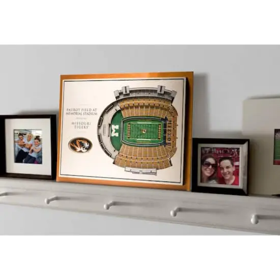 NCAA 5-Layer StadiumView Wall Art Missouri Tigers {4}