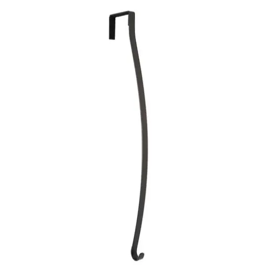 Haute Decor HighProfile&trade;Matte Black Wreath Hanger {1}