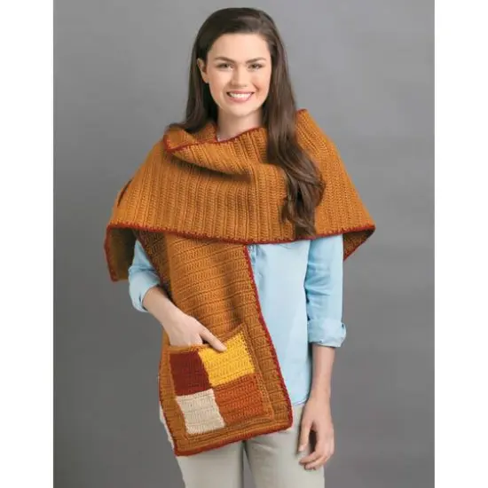 Leisure Arts&reg; Pocket Shawls Crochet Book {6}