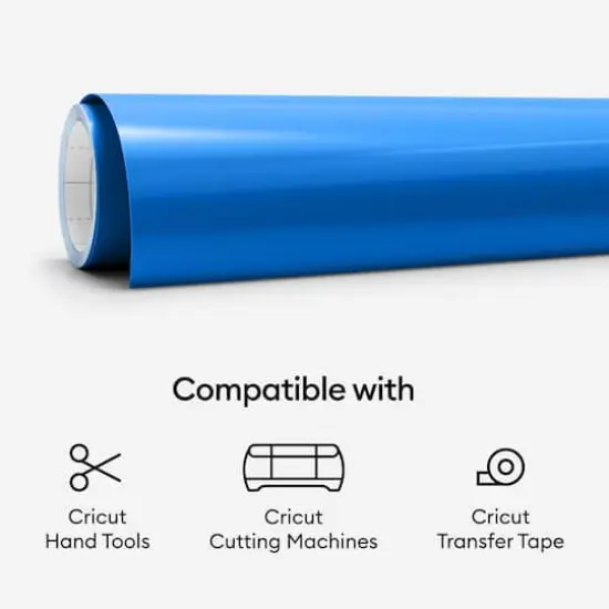 Cricut&reg; 12" x 48" Permanent Vinyl Medium Blue {10}
