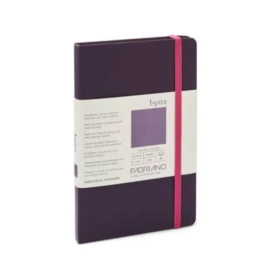 Fabriano&reg; Ispira Hardcover Blank Notebook Purple {1}