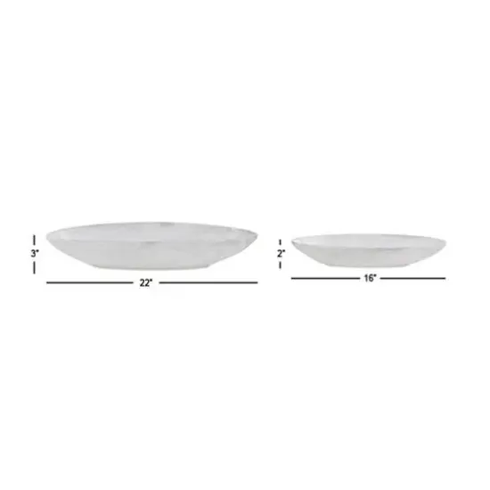 CosmoLiving by Cosmopolitan White Porcelain Country Planter Set {7}