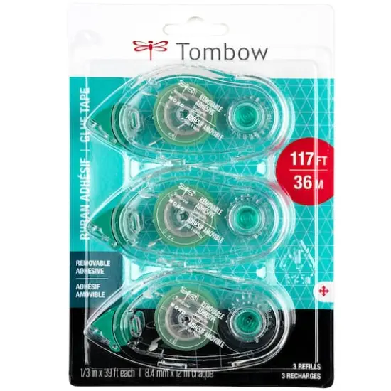 Tombow MONO Removable Adhesive Runner Refill Value Pack {7}