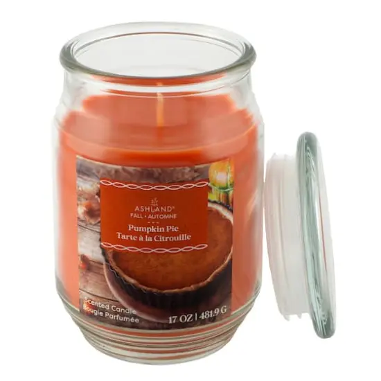 17oz. Fall Scented Jar Candle by Ashland&reg; Pumpkin Pie {3}
