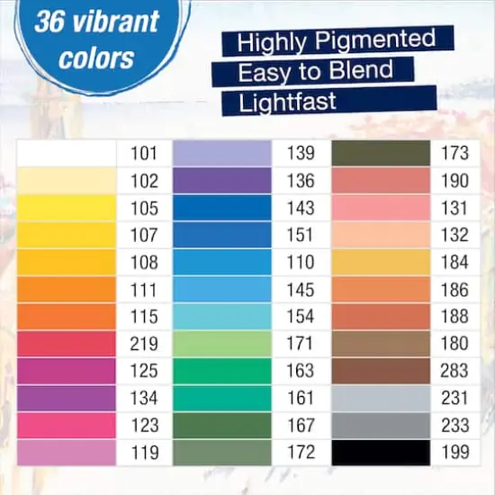 Faber-Castell&reg; 36 Color Oil Pastel Set {3}