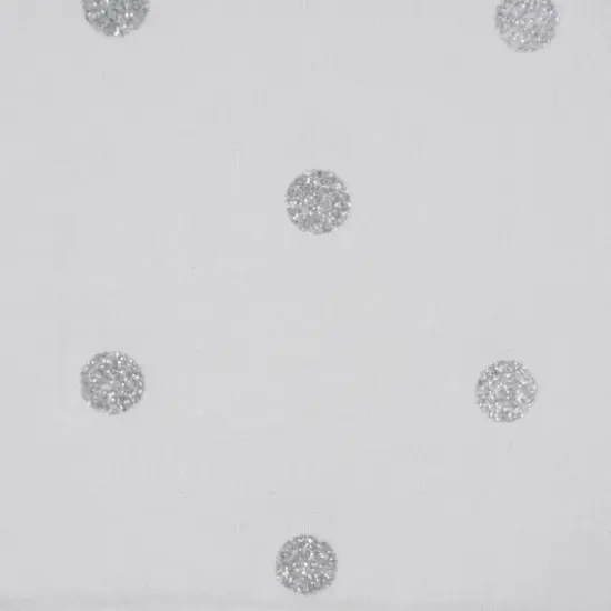 DII&reg; Reversible Polka Dot Placemat(Set of 4) Metallic Silver/White {4}