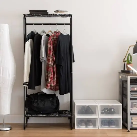 IRIS&reg; 2ft. x 5ft. Metal Rack Black {3}