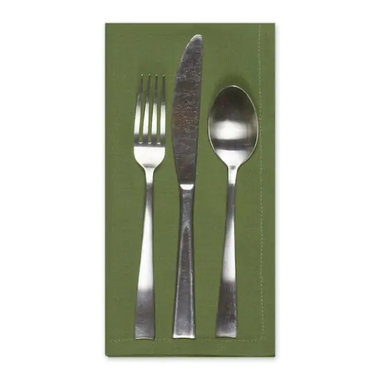 DII&reg; Oversized Napkin, 6ct. Antique Green {5}