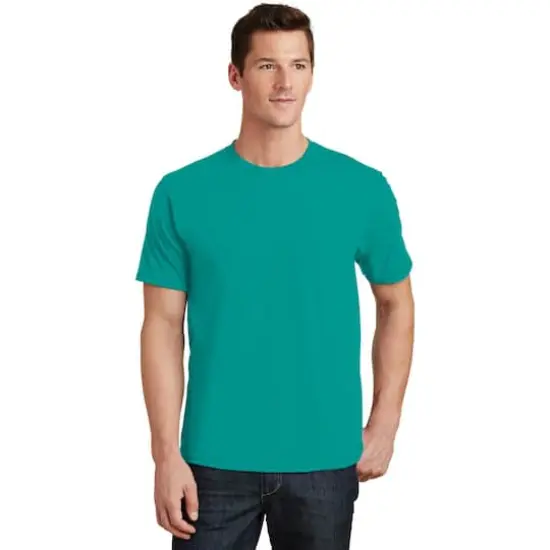 Port & Company® Darks Fan Favorite Unisex Adult T-Shirt Team Teal {4}