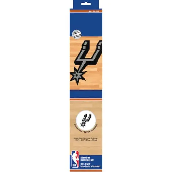 Camelot® Dots Intermediate NBA San Antonio Spurs Diamond Painting Kit {4}