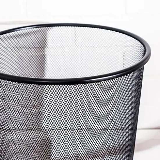 Honey Can Do 18L Mesh Metal Trash Can {4}