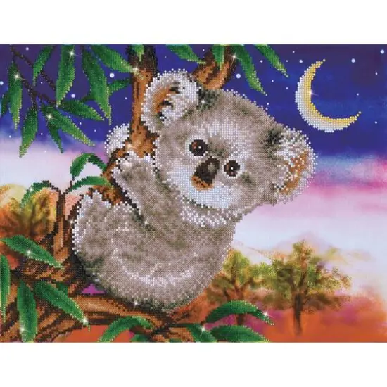 Diamond Dotz&reg; Intermediate Koala Snack Diamond Painting Kit {1}