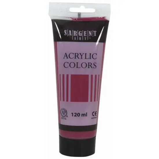 Sargent Art&reg; Acrylic Paint, 120 mL, 6ct. Alizarin Crimson {4}