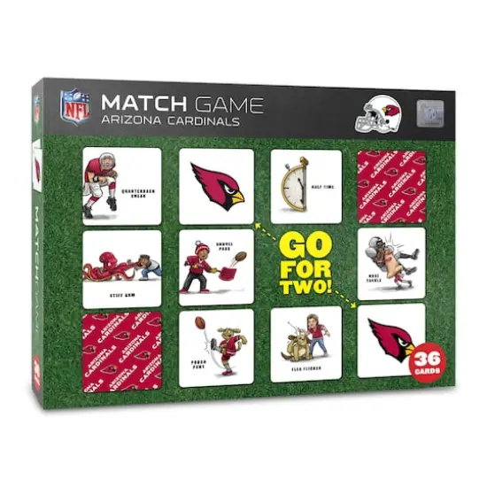 NFL Memory Match Game Arizona Cardinals {1}