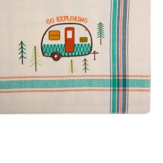 DII&reg; Camper Embellished Placemat Set, 4ct. {8}