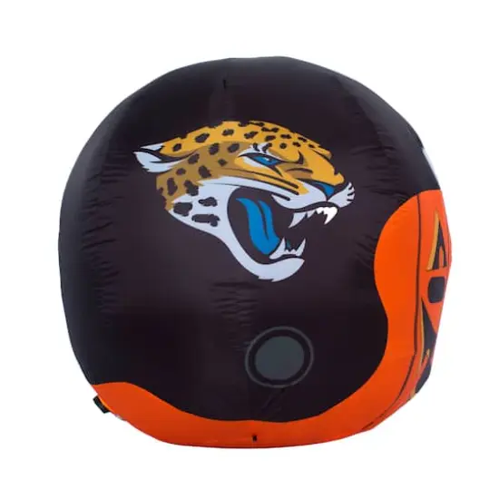Sporticulture 4ft. Inflatable NFL Team Pride Jack-O' Helmet Jacksonville Jaguars {5}